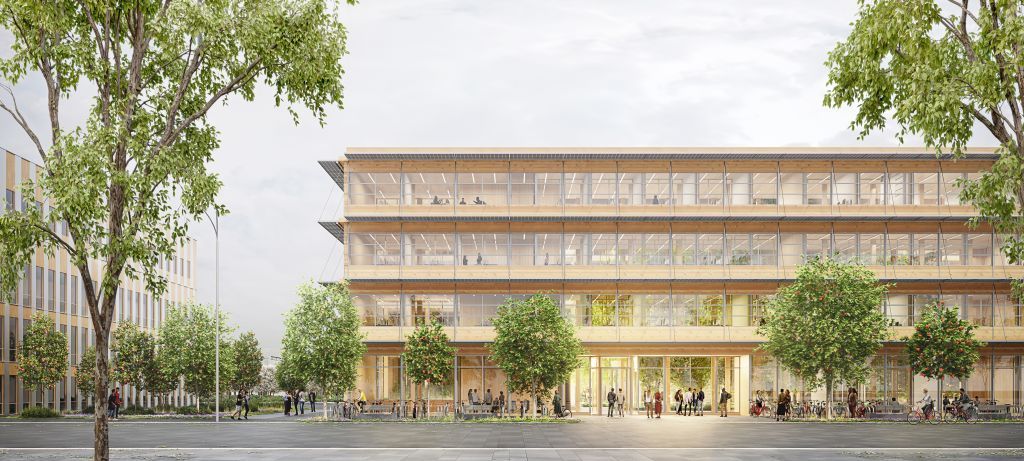 Neubau Molekulare Biologie auf dem Campus Poppelsdorf / Bonn, Germany <br>Architect: <a target='_blank' href='https://www.wulfarchitekten.com/'>Wulf Architekten</a>